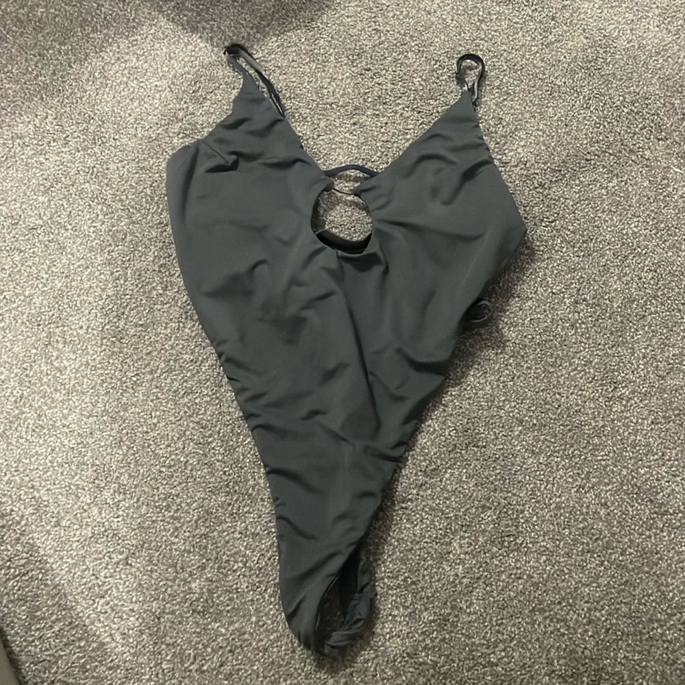 Urban outfitters grey one-piece bathing suit. Size medium